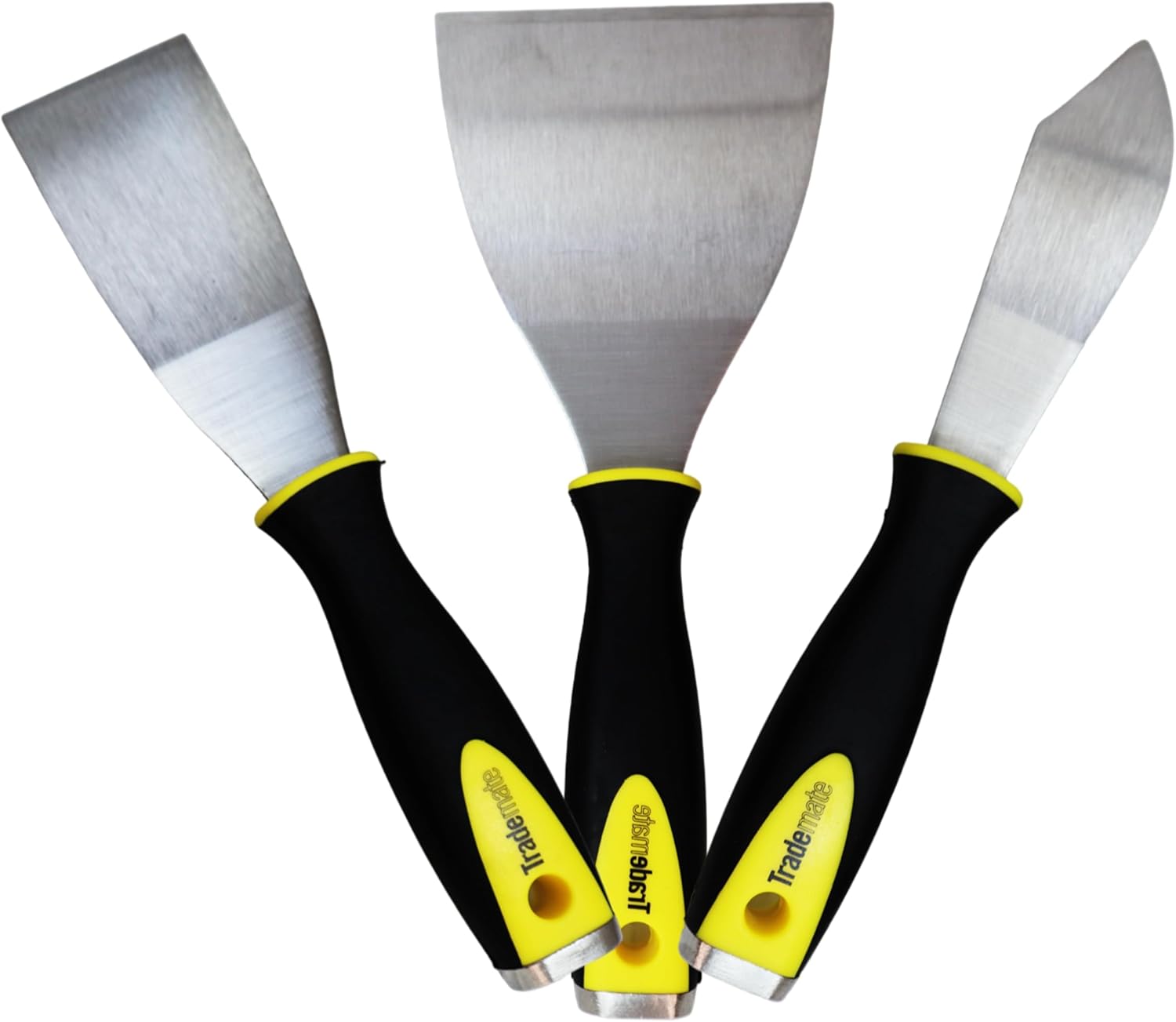 3 Pack Harris Stripping, Filling & Putty Scrapers Set Trade Mate