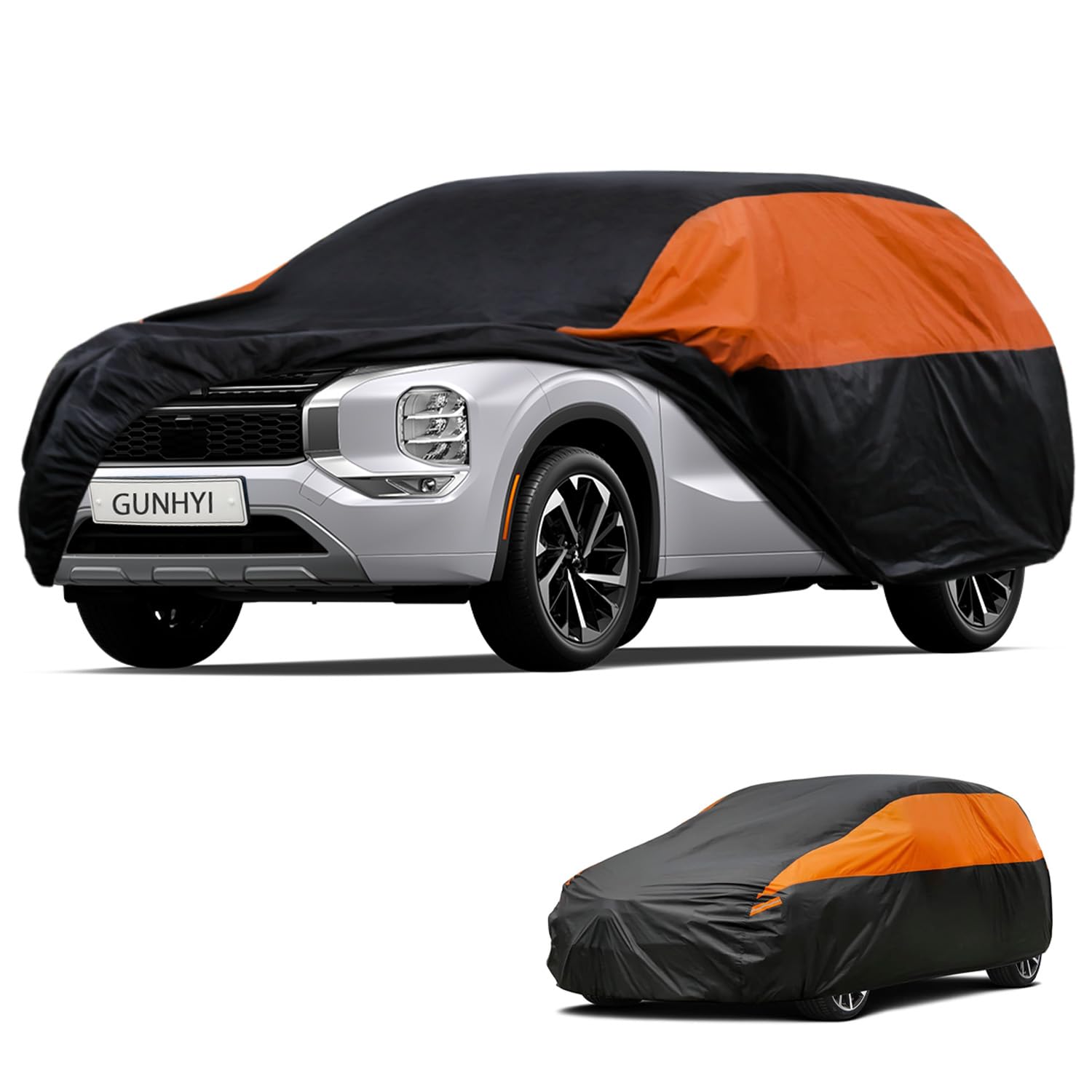 GUNHYI Waterproof SUV Full Car Cover Custom Fit Mitsubishi Outlander