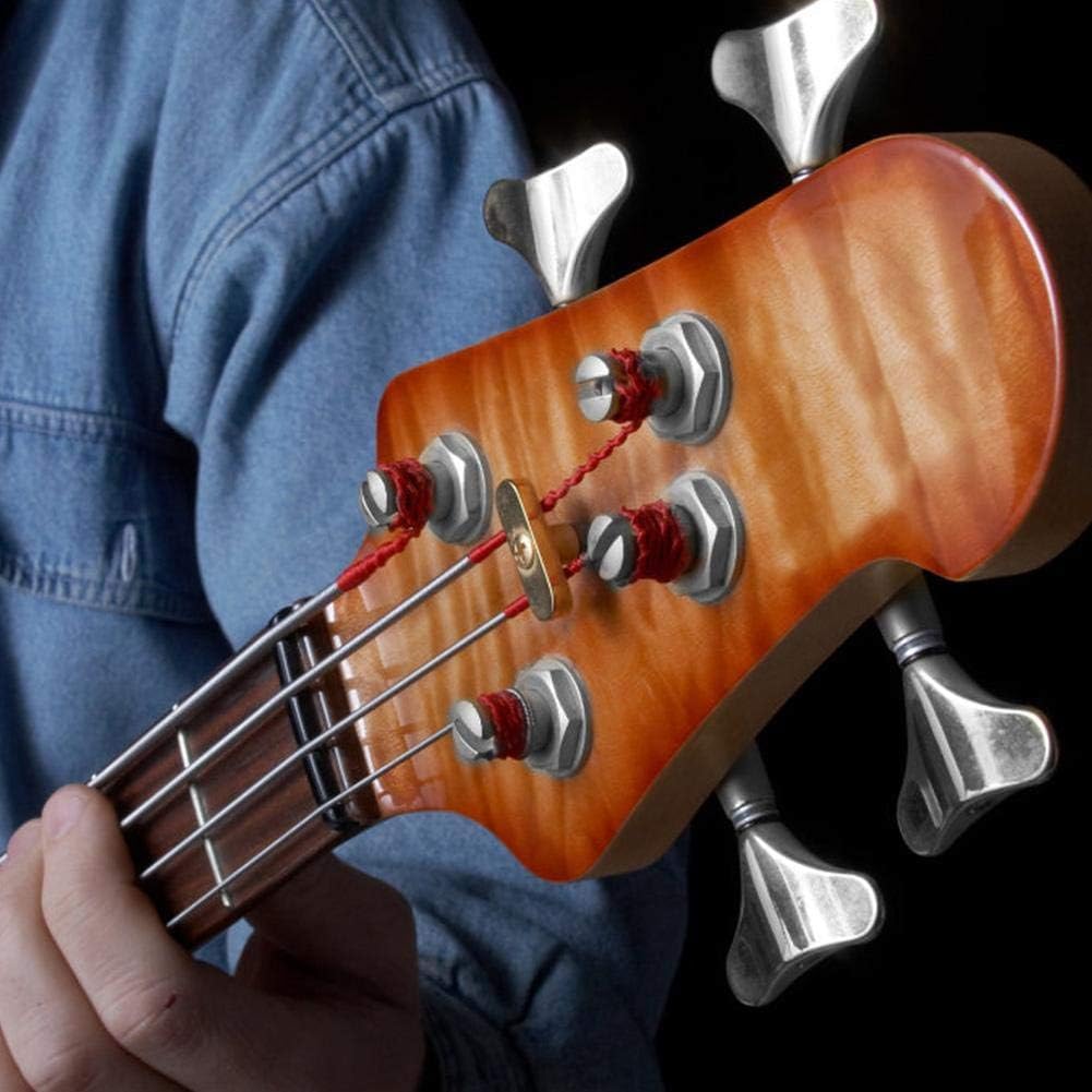 Piroli Accordatore per Basso, 2L 2R Piroli Sintonia Chitarra Testa a Meccaniche per Chitarra(argento)
