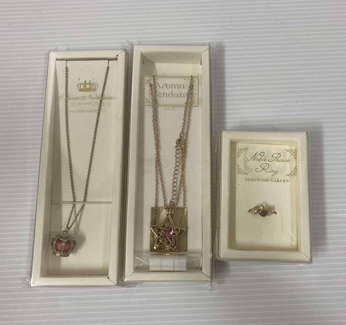 Amazon.co.jp: うたプリ 王冠ネックレス ノーブルプリンスリング 指輪