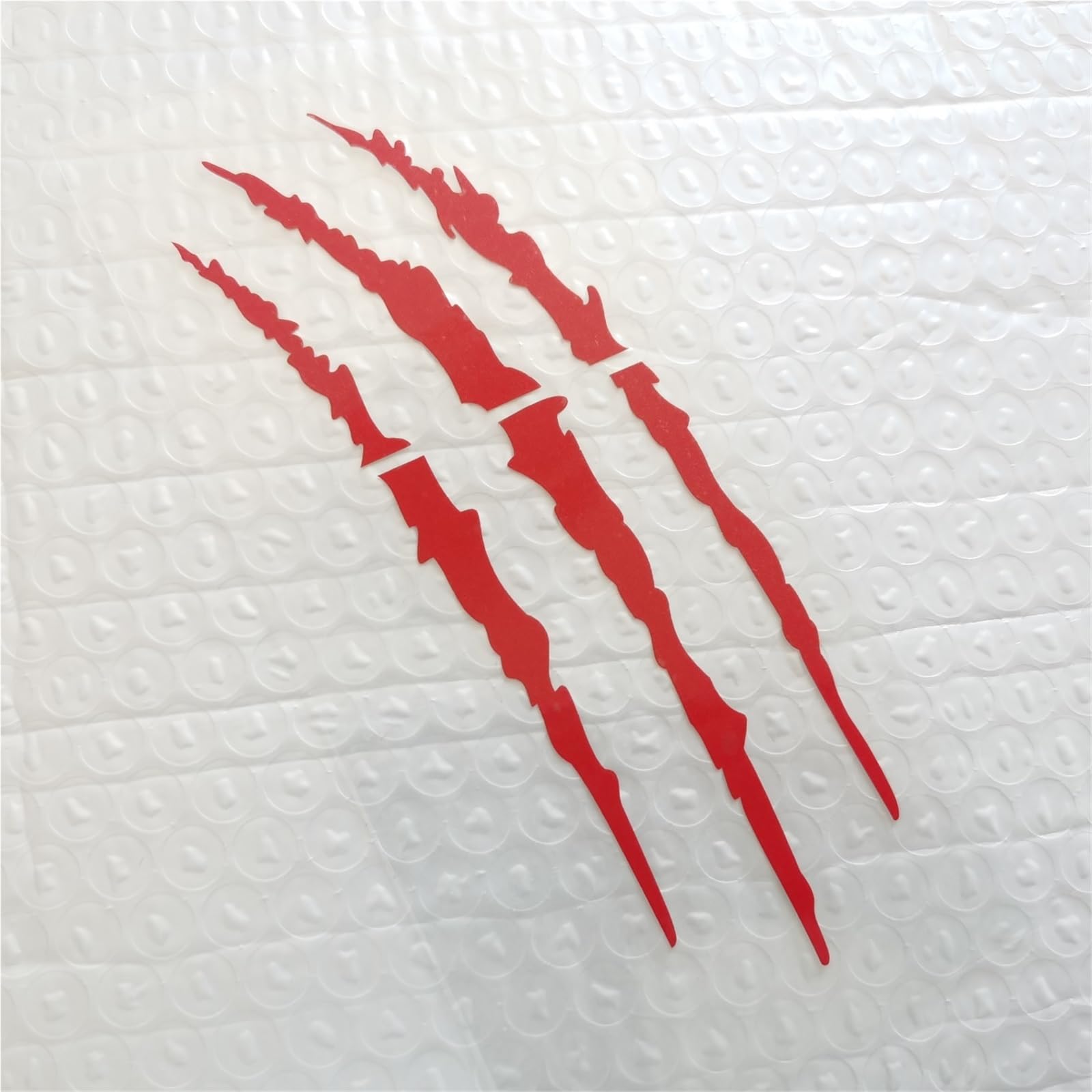 HAfgDJ Motorcycle Helmet Stickers Paw Print Waterproof Reflective Decal