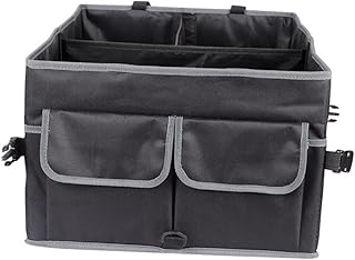 ibasenice 1Pc Caixa De Armazenamento Dobrável Caso Tronco Do Carro Organizador De Armazenamento De Carga Organizador De Armazenamento De Carga Recipiente De Carro Dobrável Caixa De