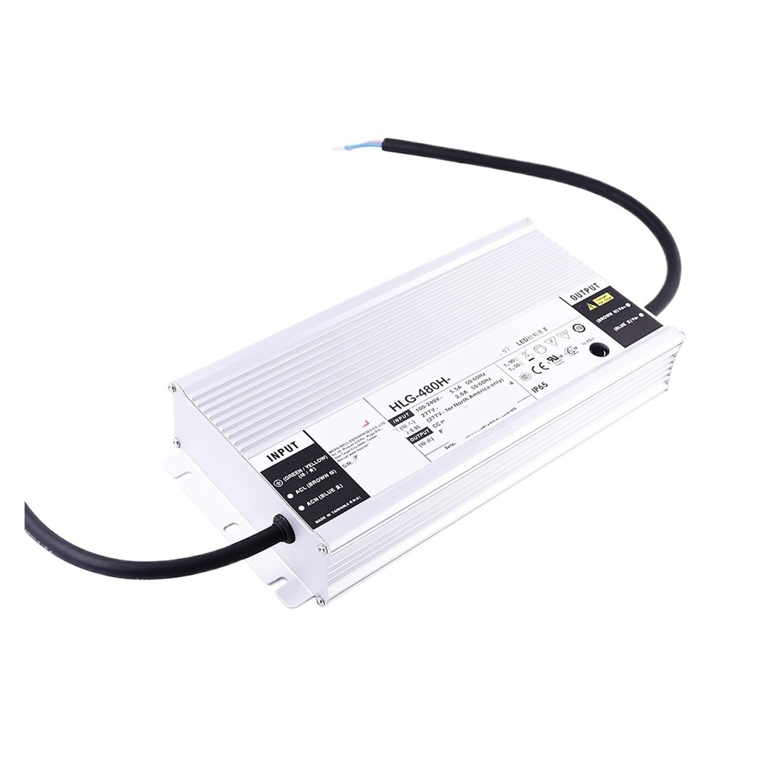Alimentation à découpage LED HLG-480H-C driver courant constant 2800mA