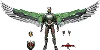 Marvel Legends Series, Marvel's Falcon, Captain America: Brave New World, figura de luxo de 15 cm