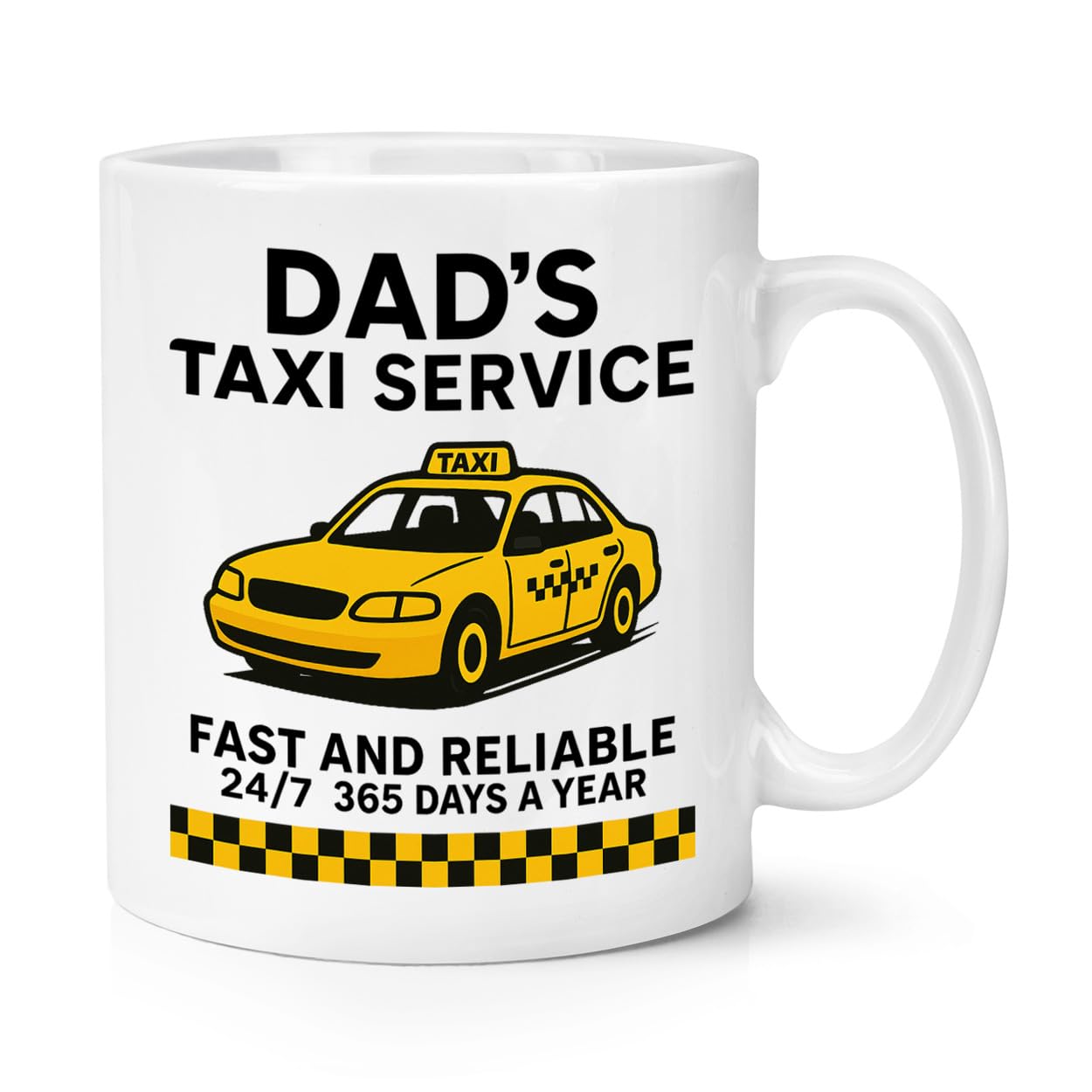 Gift Base Dad's Taxi Service 10oz Mug Cup