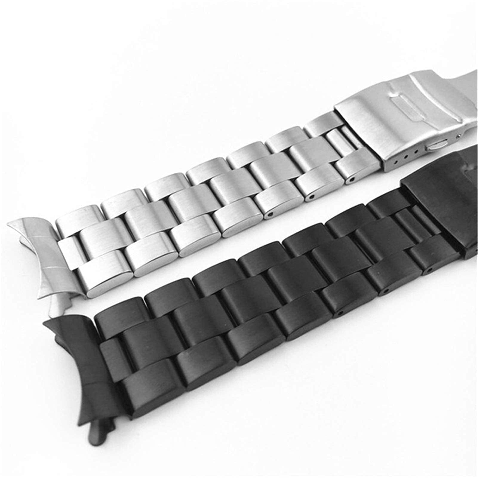 Bracelets de Montre en Acier Inoxydable Bracelets de Montre en Acier Inoxydable(Silver,22mm)