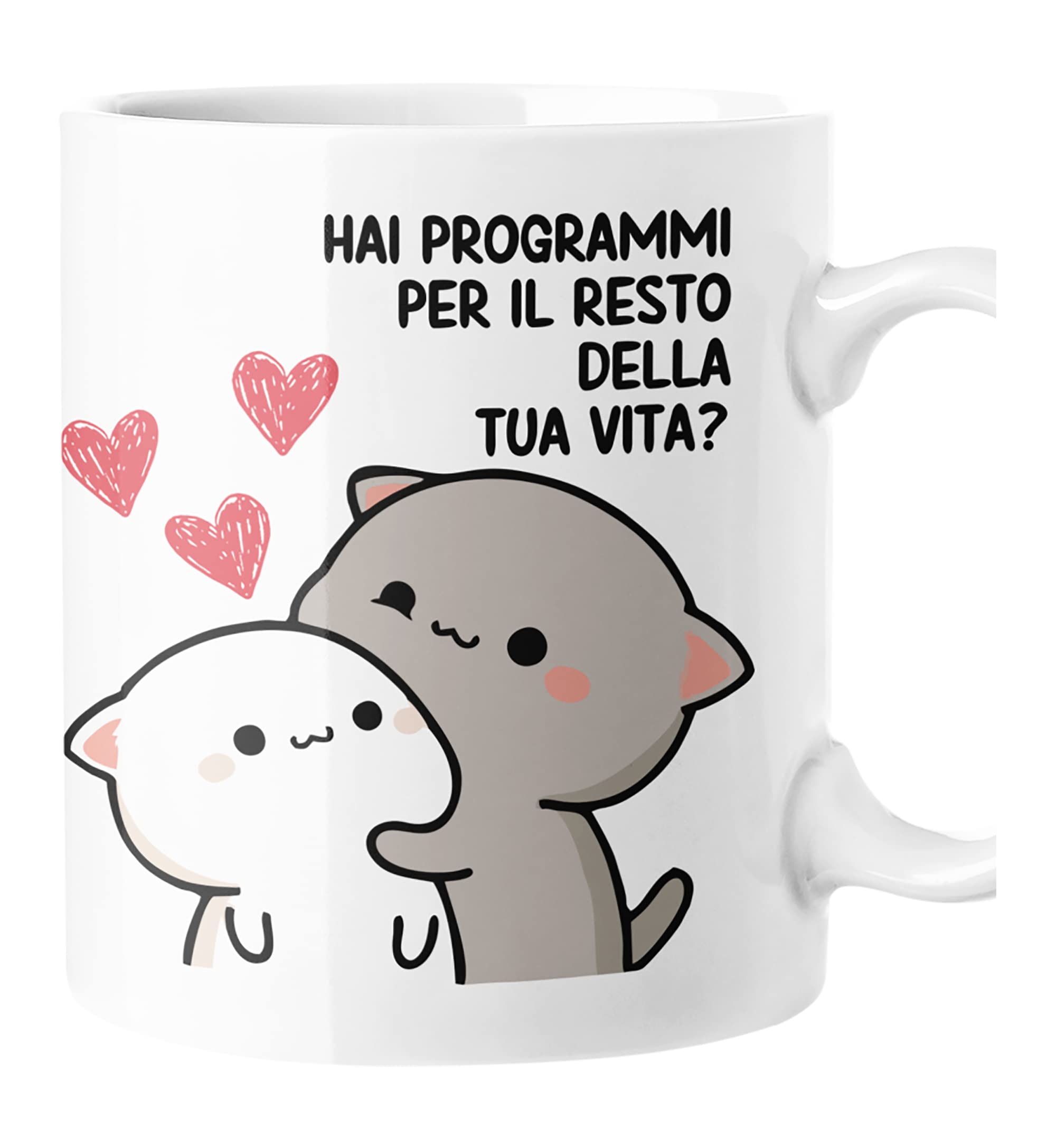 Colorfamily Tazza SanValentino Innamorati PERSONALIZZABILE CON