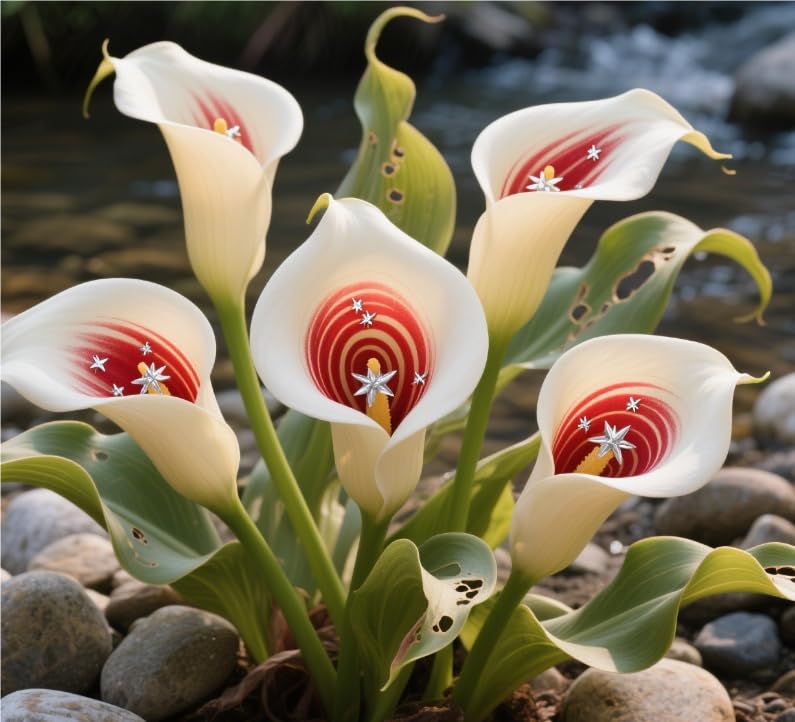 Brilliant Calla Lily Bulbs UK in Bulk: Hardy Perennial Beauty for Stunning Garden Displays-4 Bulbs-K