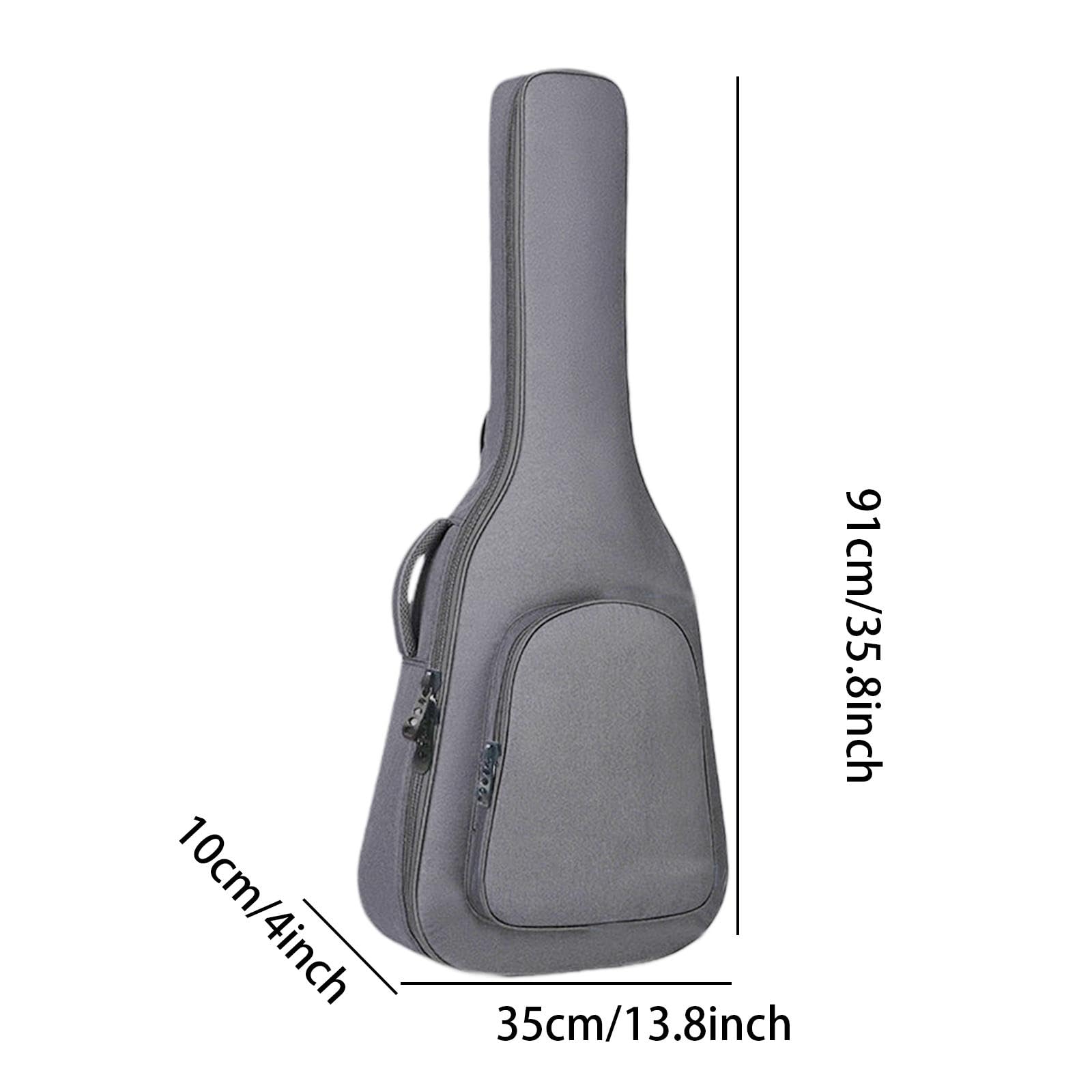 Estuche para Guitarra Clásica, Bolso de Transporte Acolchado, 36 pulgadas