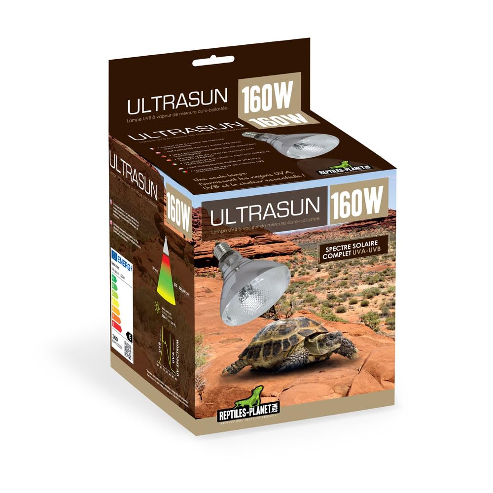 Reptiles-Planet Ultrasun UVB Reptiles Lamp, 160 W