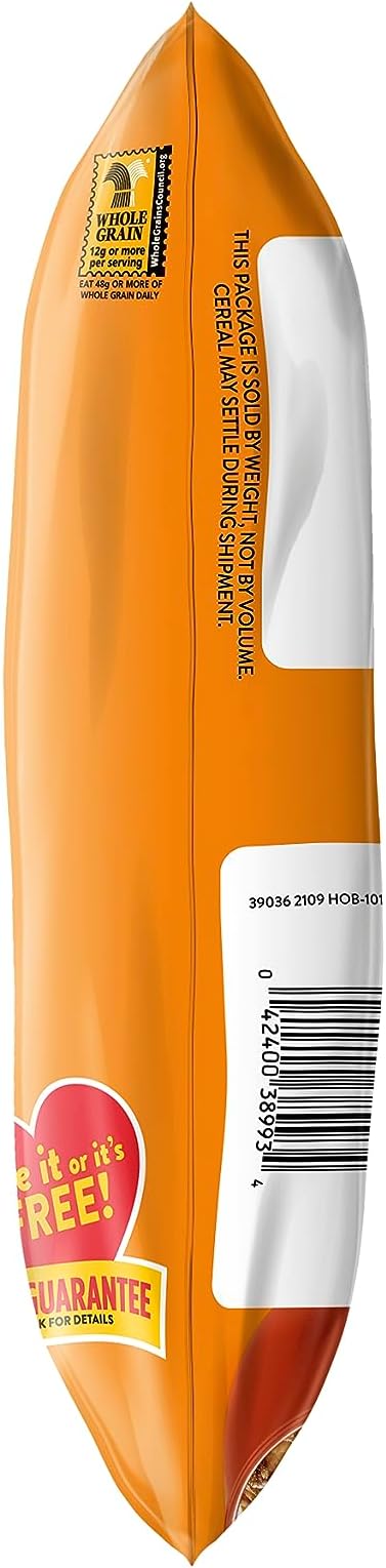 Malt-O-Meal Honey and Oat Blenders Breakfast Cereal, 32 oz Bag | Crunchy Clusters, No Artificial Flavors, Cholesterol Free, And A Convenient Resealable Package For Freshness