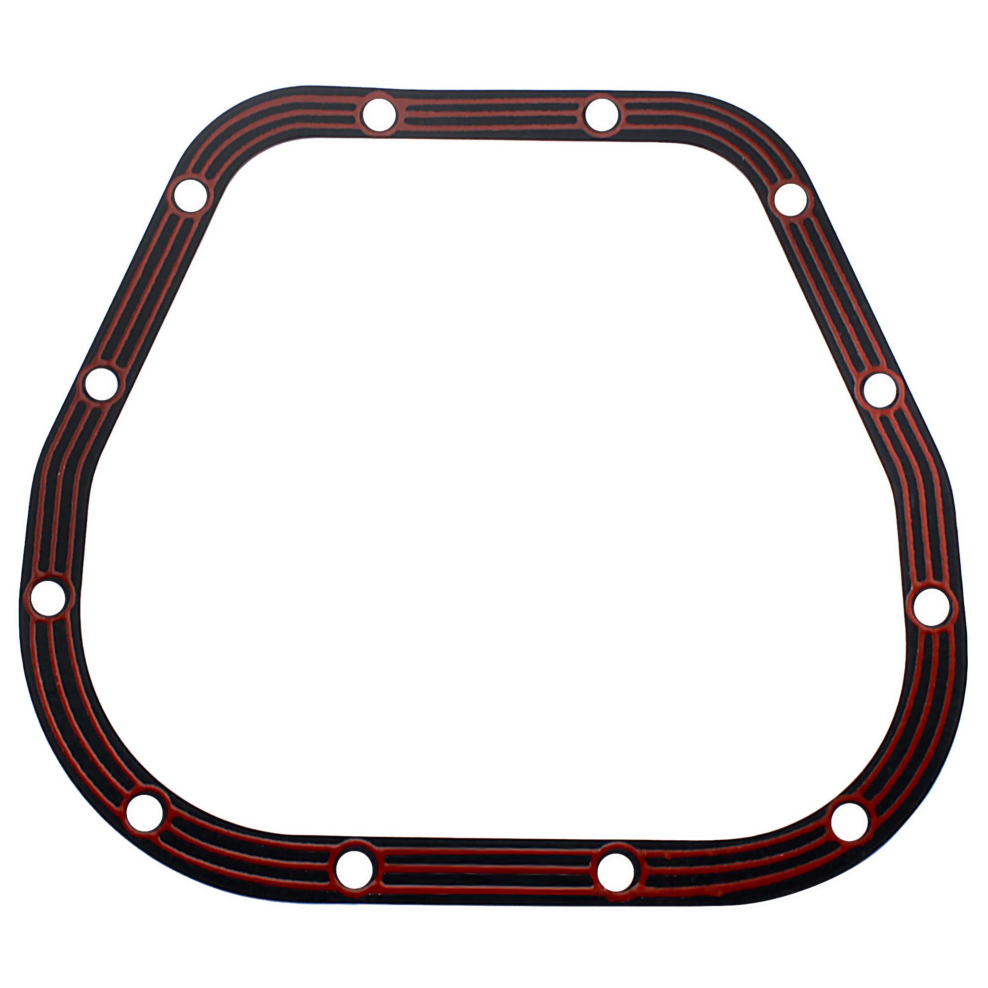 9.75" Differential Cover Gasket for Ford 9.75 Axle & LLR-F975, Steel Core with Rubber Coated, Leak-Resistant, Reusable, Easy to Install Rear Differential Gasket (9.75)