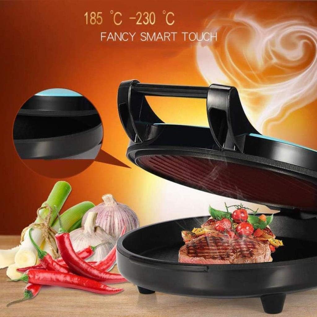 Electric Baking Pan, Household Automatic for Kitchen Dinner Party Camping Festival Cooking Double-Sided Floating
