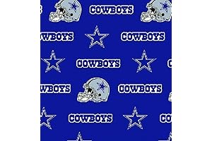 Cowboys Solid Blue Cotton Fabric - Premium Quality Blue Cowboys Fabric Material