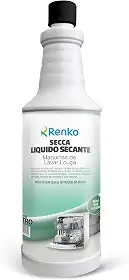 Secante Renko Secca 1L - Genérico - Líquido - Característico - 1 Litros - Detergente - Secante para Máquina de Lavar Louça