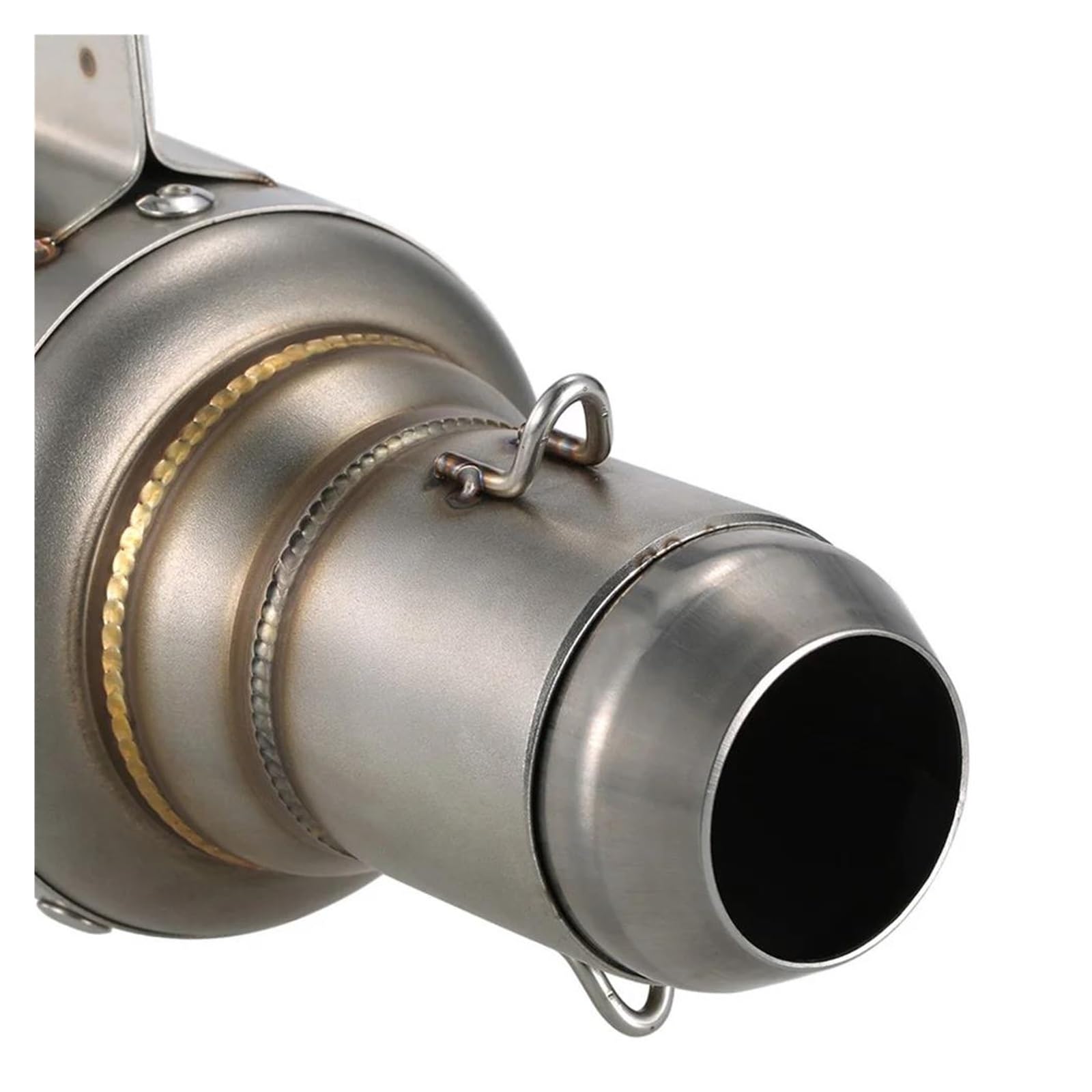 Silenziatore Per Tubo Di Scarico Moto In Acciaio Inossidabile Con Diametro Interno Ingresso Universale Da 51 Mm | Terminale Scarico Moto Scarico Moto Slip On