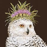 Paperproducts Design Decorative Beverage Paper Napkins – Tabletop Disposable Kitchen Cocktail Napkin – For Lunch, Dinner, Birthdays, Parties, Celebrations – Set of 12, Vicki Sawyer Snow Queen Design