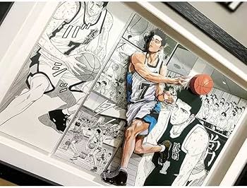 SLAM DUNK／スラムダンク  額装 繪畫  3D カラー選 SLAM DUNK／スラムダンク 額装 3D 繪畫 カラー選