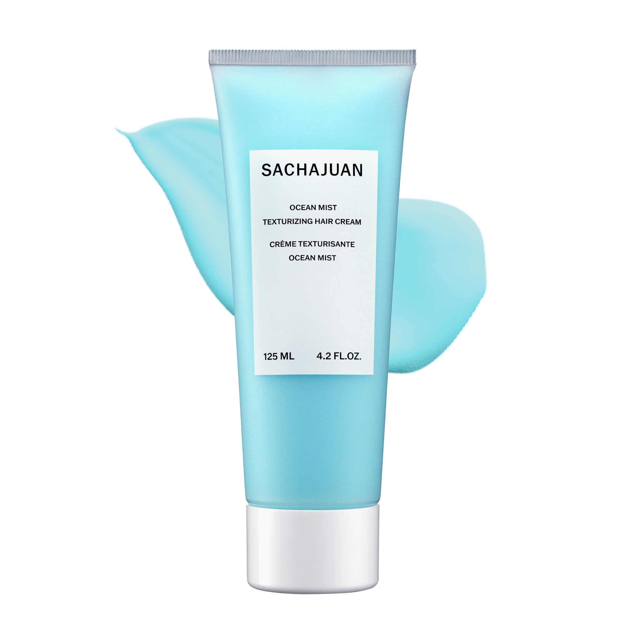 SACHAJUAN Ocean Mist Texturizing Hair Cream 125ml Enhances Natural Curls, Defines Wavy Hair, And Gives Grip And Volume. Designed For All Hair Types Enriches With Ocean Silk Technology.