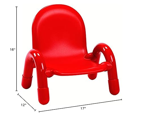 Miniatura 2 de Baseline - Silla infantil de 5 pulgadas, color rojo manzana