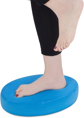 Almohadilla de entrenamiento de estabilidad, cojín de equilibrio de espuma para terapia, yoga, entrenamiento de equilibrio de baile, pilates y