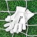 FORZA NGE Goalkeeper Gloves - Pro Level Goalkeeper Gloves | Ultra-Durable Materials (White, Size 7 (Large Youth))