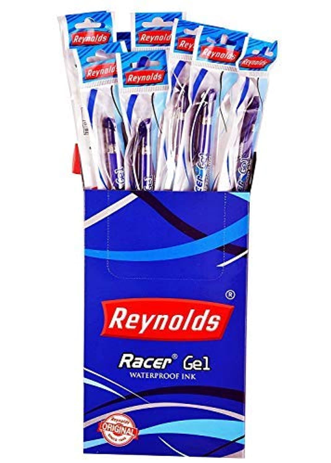 Racer Gel Pen Blue Pack of 10