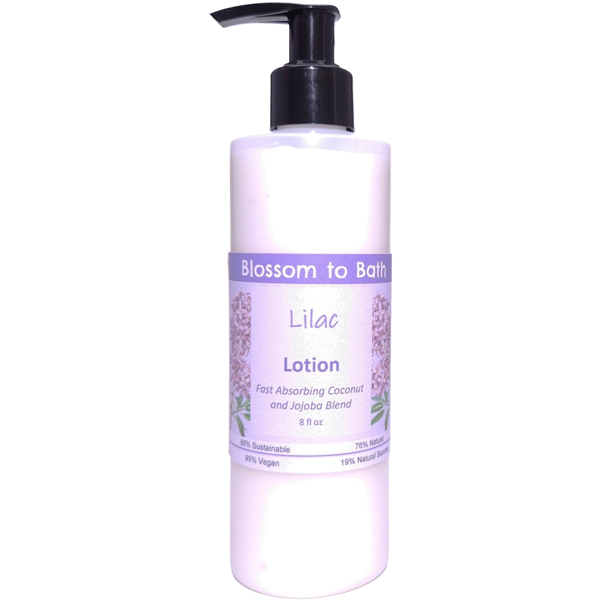 Lilac Lotion (8 Ounce) - Phthalate Free Fragrance - Absorbs Quickly with a Fresh Blooming Scent
