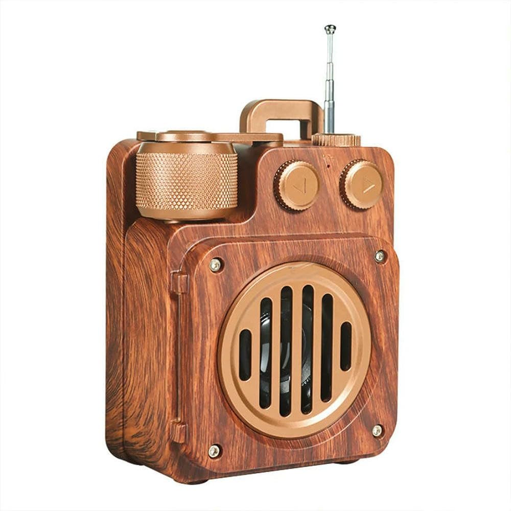 Publiczność NYSDM Głośnik przenośny Bluetooth Soundbox Głośniki Bluetooth Retro głośnik zewnętrzny radio