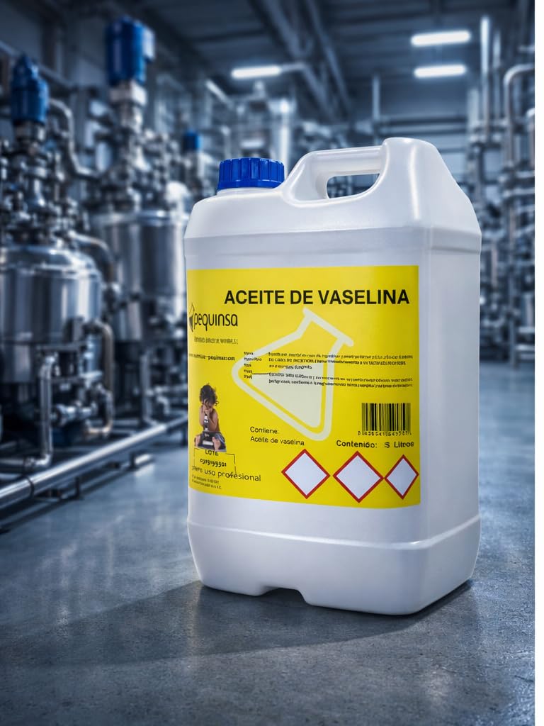Aceite de Vaselina Alta Pureza 99% 5 Litros