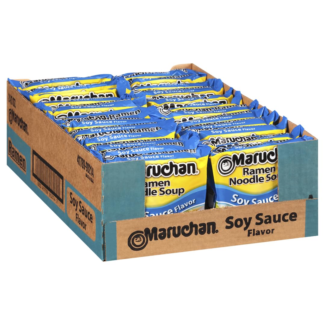 Maruchan Flavor Ramen Noodles, Oriental, 3 Ounce (Pack of 24)