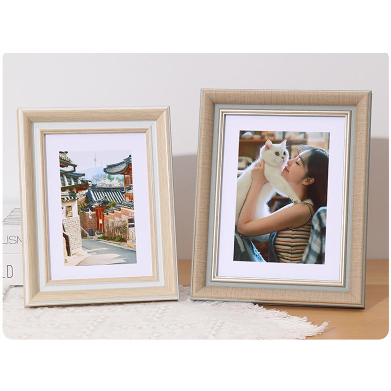 Amazon.co.jp: [LSDZW] 2L判サイズ ナチュラル 20*30cm 写真立て 写真