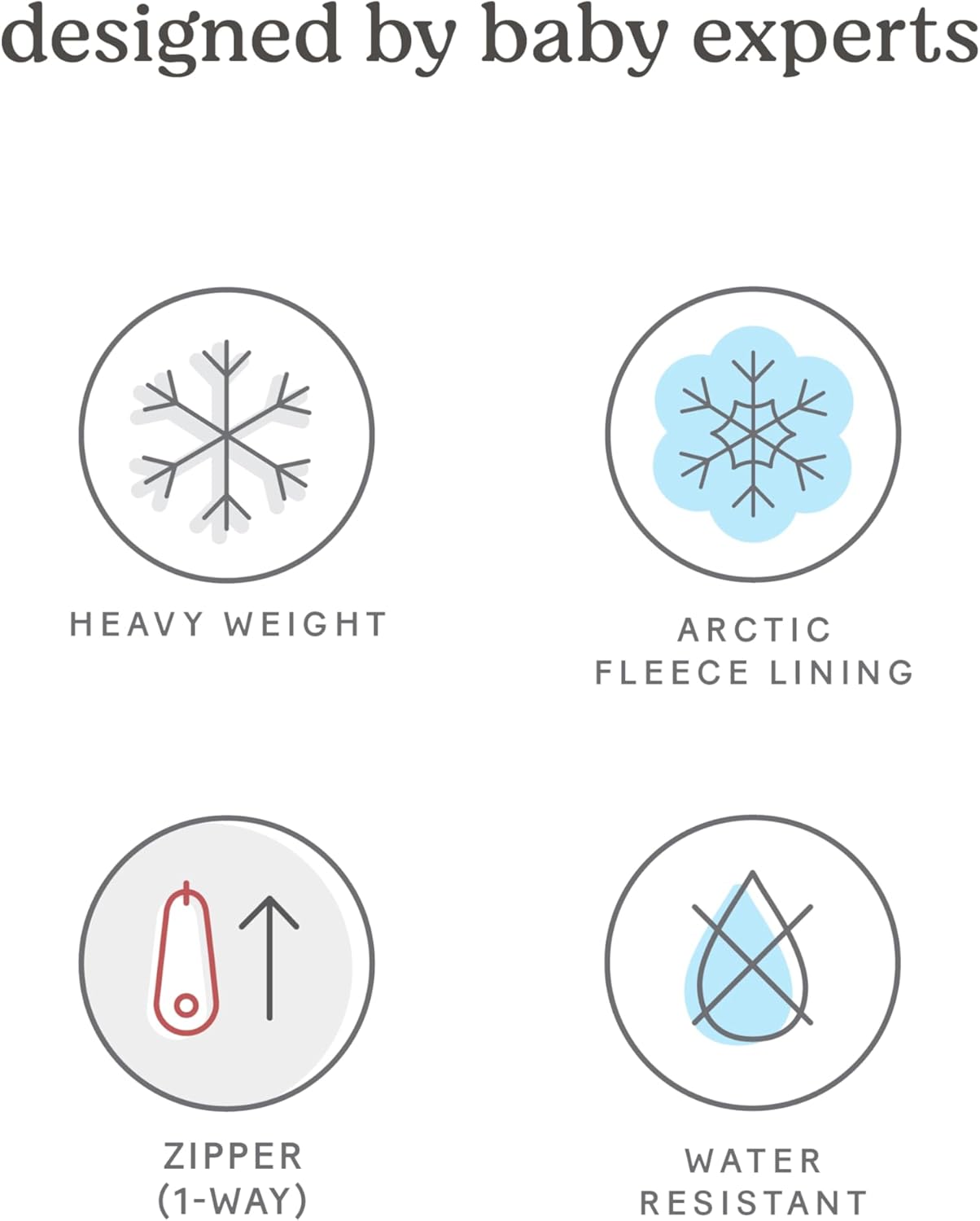 HUGGIES unisex-baby Puffer Jacket - Image 5