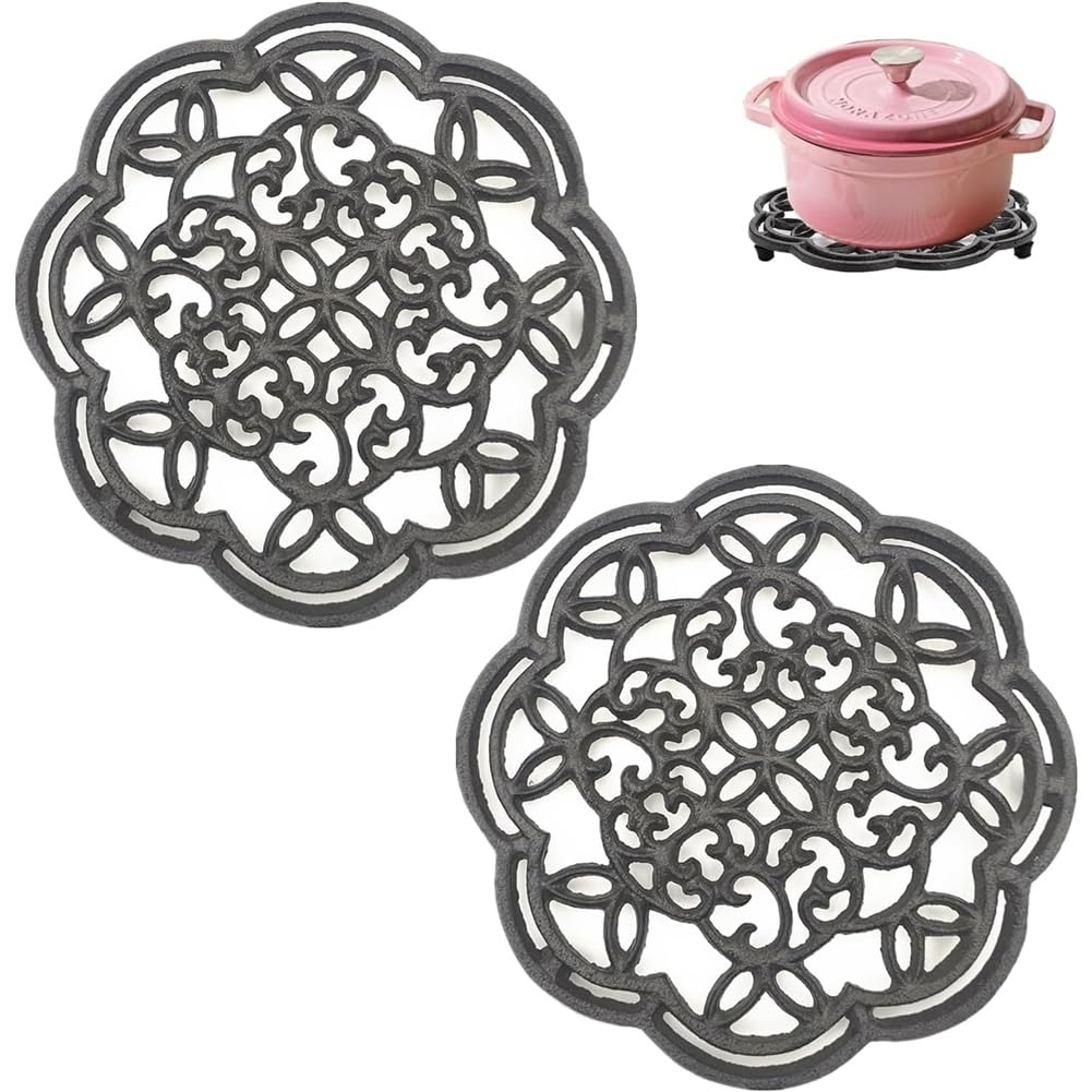 Coussinets Chauds pour Table et Service de Poêles en Fonte à Partager en Famille