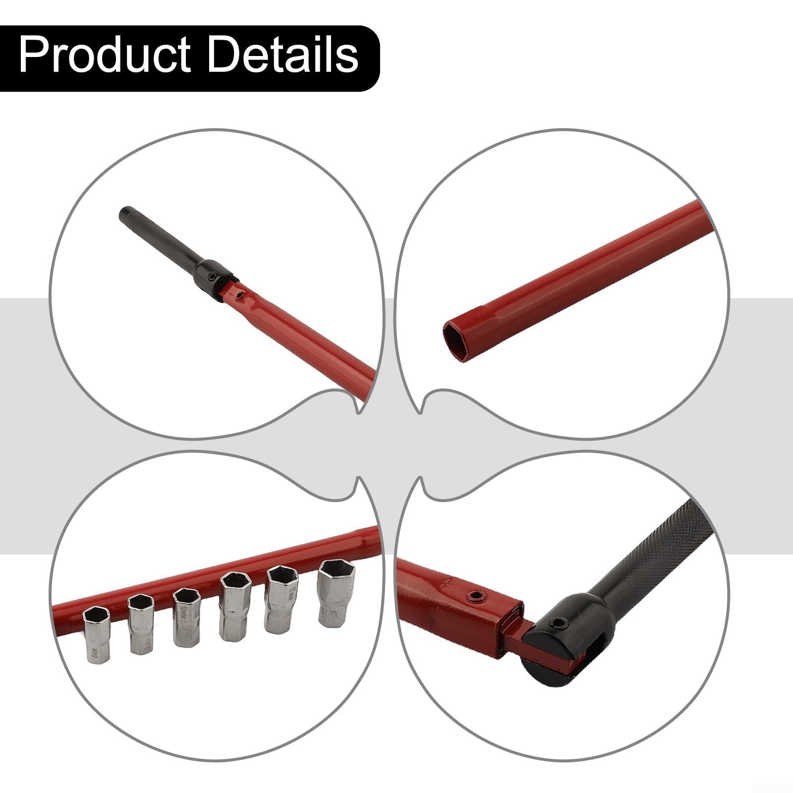 Llave de Tubo, Kit de Herramientas Esenciales de fontanería para Llaves inglesas y grifos de Ducha de baño.