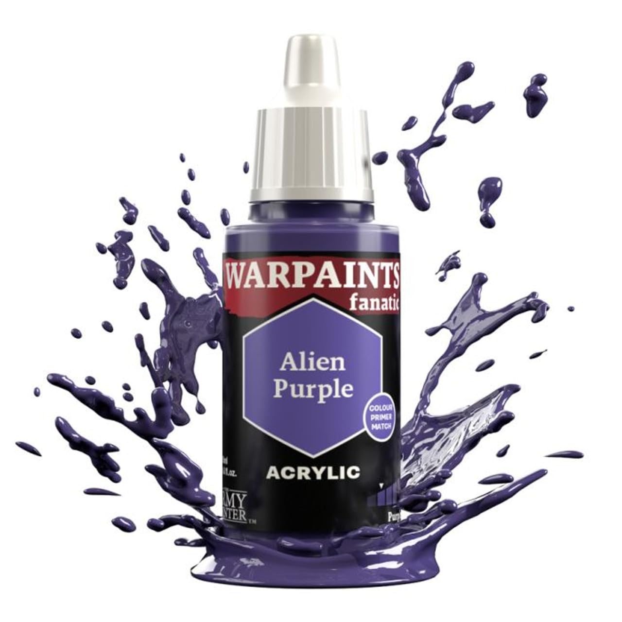 The Army Painter Warpaints Fanatic: Alien Purple 18ml Acrylic Paint WP3128P