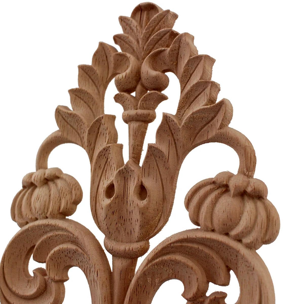 Naklejka do rzeźbienia w drewnie kwiat rzeźba drewniane aplikacje do mebli szafki drewniane listwy kalkomania dekoracyjna figurka aplikacja 50 cm x 20 cm