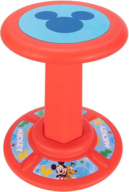 JAKKS Pacific Kid's Mickey Mouse Wiggle Stool