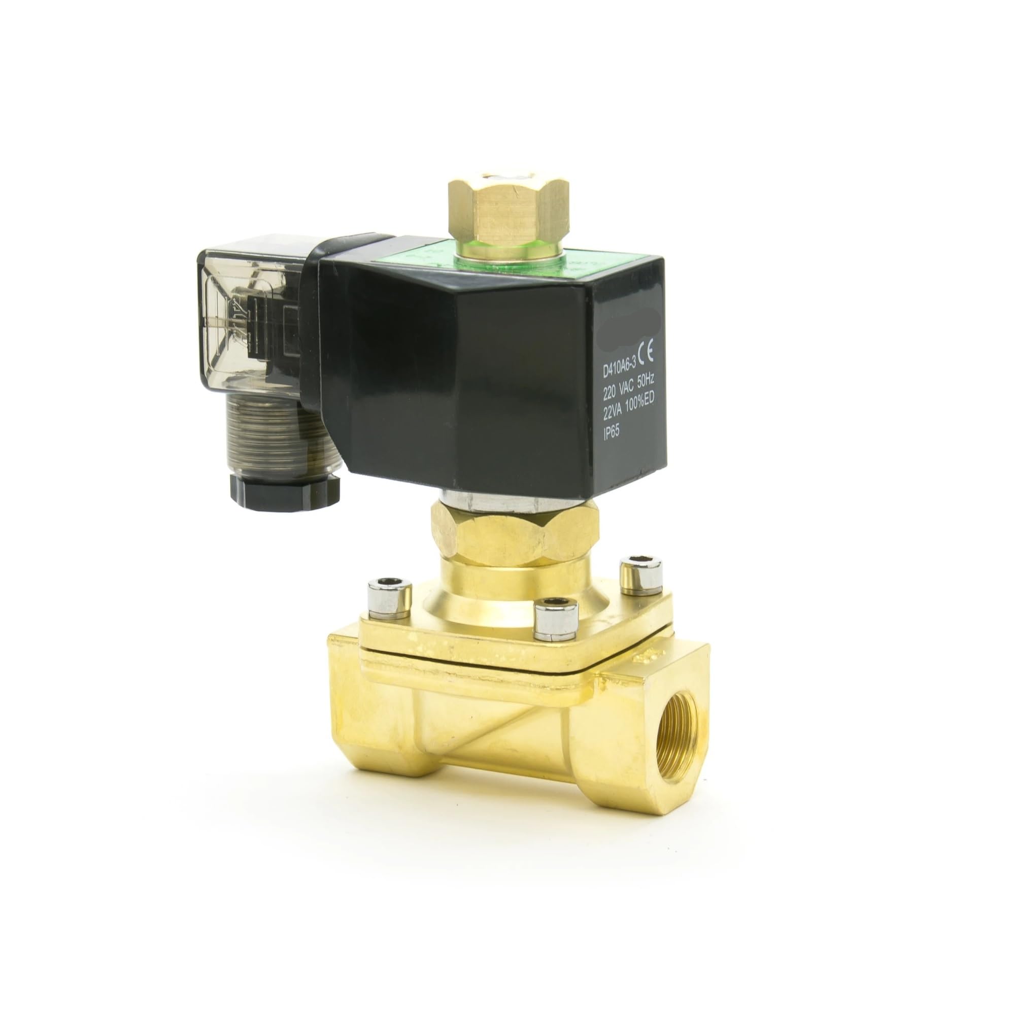 Petite électrovanne normalement ouverte 1/2in bidirectionnelle PU 8mm