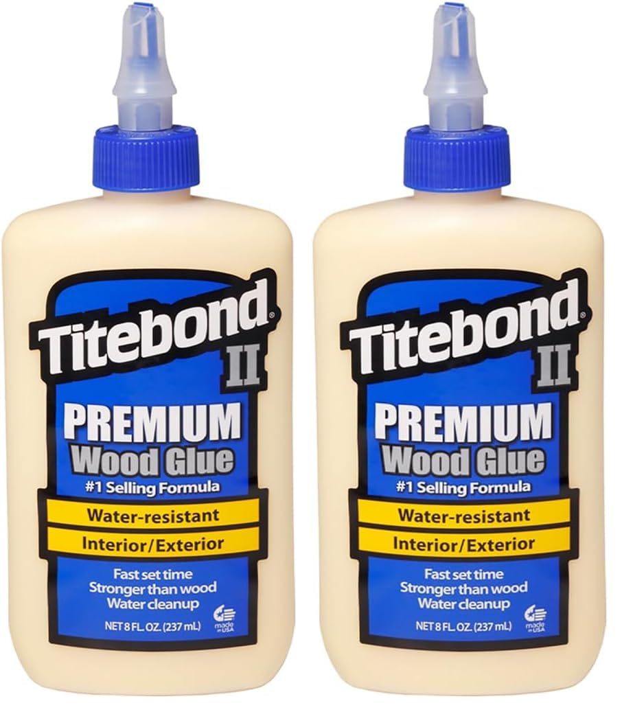 Titebond 5003 II Premium Wood Glue, 8-Ounces (Pack of 2)