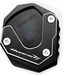 Plaque d'extension compatible avec CB750 CB 750 1000 Hornet CB1000 Hornet SP 2024 2025 - Support d'extension de moto - Béquille latérale Hornet 750 1000 sp