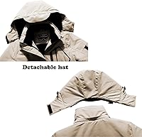 Vista 4 de Chaqueta de esquí impermeable para mujer con capucha