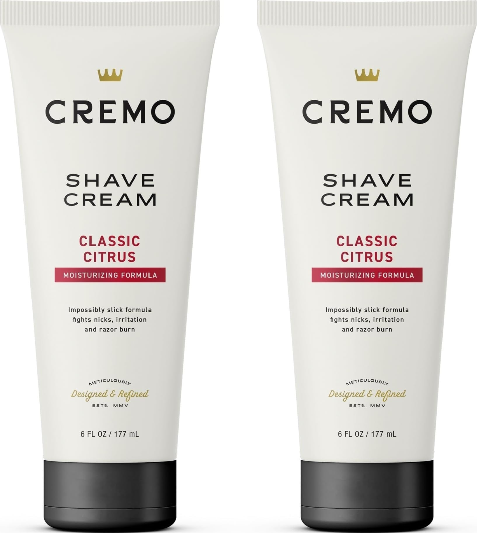 Original Shave Cream, Astonishingly Superior Smooth Shaving Cream Fights Nicks, Cuts And Razor Burn, 6 FL oz., 2-Pack