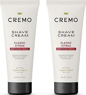 Cremo Shaving Cream (Astonishingly Superior Ultra-Slick), 6 fl oz × 2