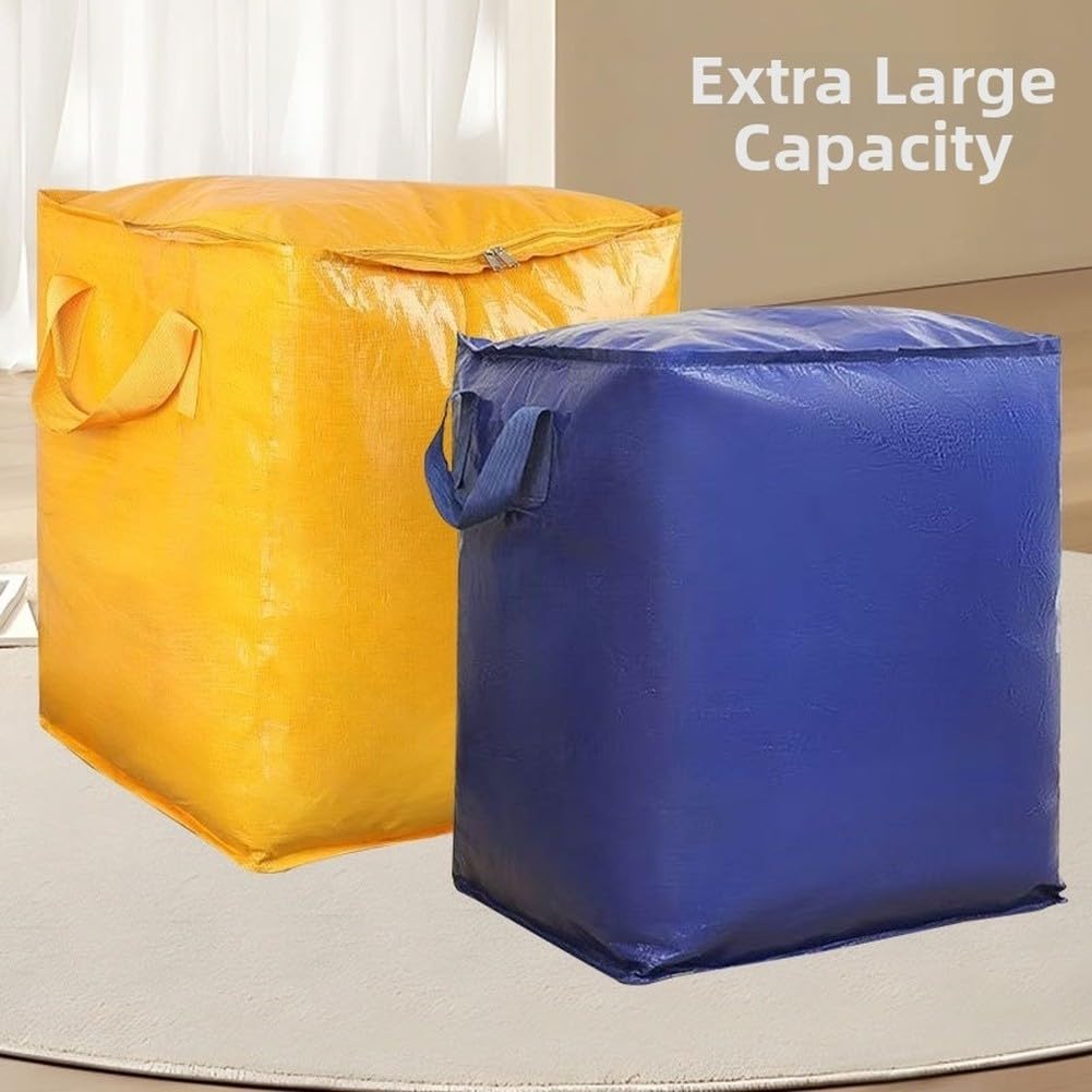 Sacco Deposito Impermeabile Pieghevole 50x60x70cm Grande(D) | Impermeabile, anti-umidità, protegge da danni d'acqua, per ideale per umide, garage