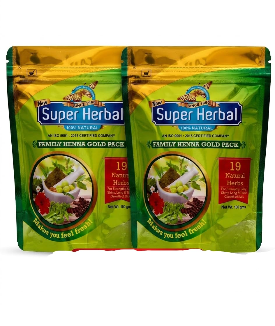Family Henna Gold Pack 100gm (Pack of 2)...FREE One Henna Gold pack 100g-image-18