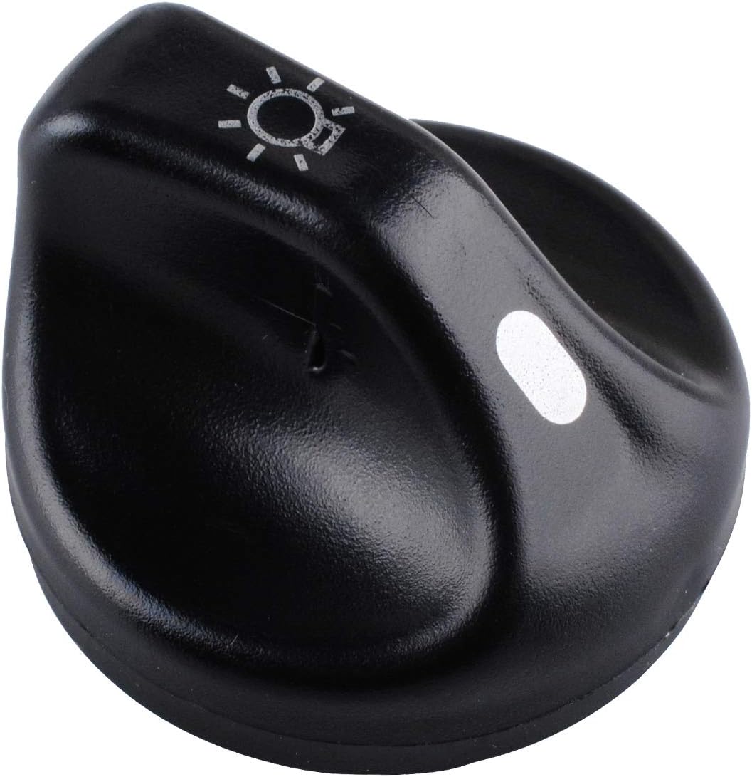 Head Light Switch Knob, Head Lamp Switch Knob Replacement Compatible with Ford F-150 F-250 F-350 F-450, 3L3Z-11661-AA 3L3Z11661AA