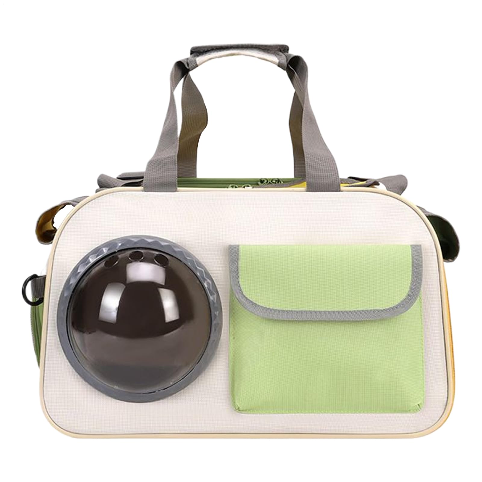 Boîte de transport pour chat au design bulle exclusif pour voyage de prestige