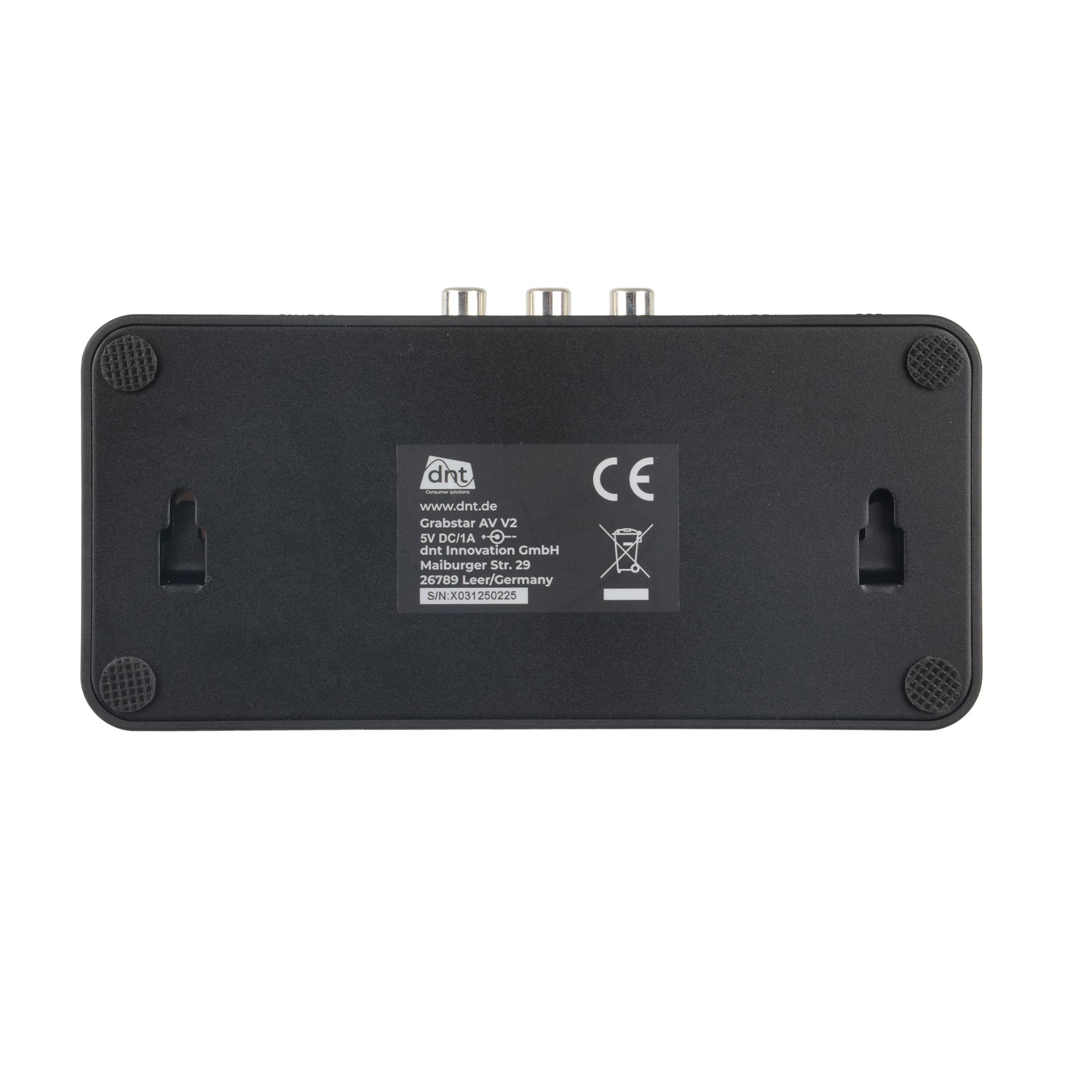 dnt Video-Digitalisierer Grabstar AV V2, HDMI, Windows, für analoge Video-Quellen, speichert auf USB/SD, Composite/S-Video, DNT000025