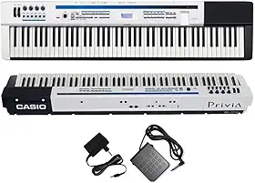 Casio Piano Digital Privia PX-5S WE com 88 Teclas Branco